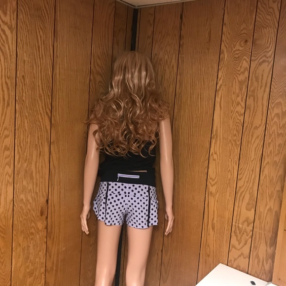 Lululemon Run: Speed Short Naked Seam purple & black Size 2 - Picture 11 of 13